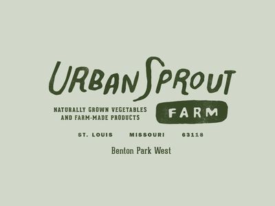 United Pixelworkers Urban Sprout brand design logo